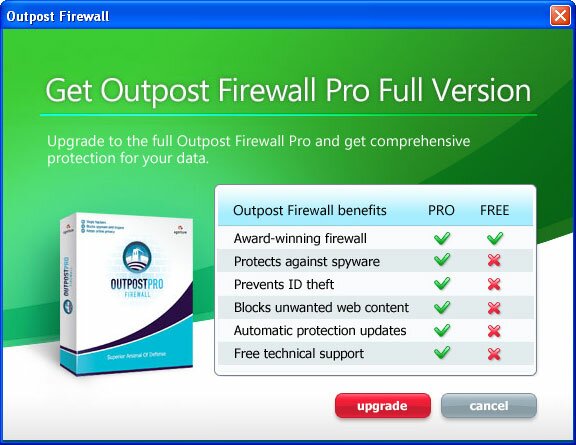 Outpost Firewall Free -  3